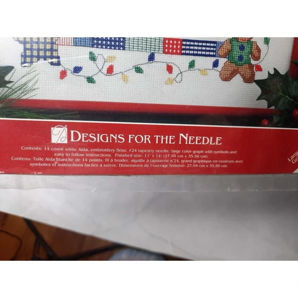Designs For The Needle Christmas Traditions Cross Stitch Kit Patchwork Santa